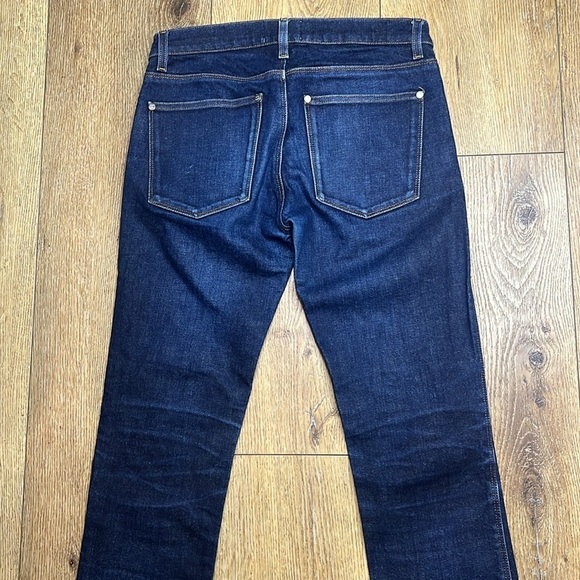 Acne Studios Max Raw Slim Straight Jeans Size 29 - Picture 5 of 9